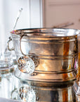 Pewter Wine Bucket with Handles