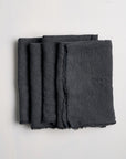 Philo Linen Napkins in Slate Set of 4