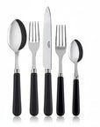 Sabre Pop Unis Flatware Set Black