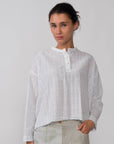 Sacha Voile Shirt in White