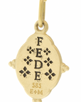 Erica Molinari 14k Mary Charm