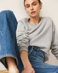 Jamie Haller Daily Sweatshirt in Heather Grey