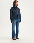 Jamie Haller Slouch Jeans in Deep Blue