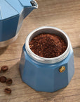 Stovetop Espresso Maker in Blue2