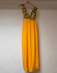 Syd Saturday Dolly Dress in Hot Mustard