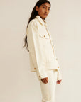 The Loverboy Jacket in Ecru
