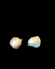 Vintage Baroque Grey/Black Pearl Earrings