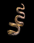 Vintage Gold Coiled Snake Ring