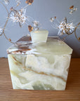 Vintage Onyx Lidded Box