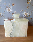 Vintage Onyx Lidded Box