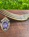 Antique Victorian Shield Pendant