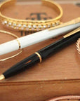 24K Gold Trim Ballpoint Pen