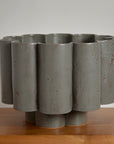 bzippy planter steel grey