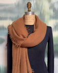 100% Cashmere Felted Stole