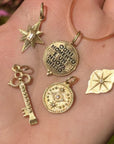 erica molinari gold key charm