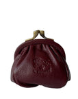 il bisonte classic coin purse amarena