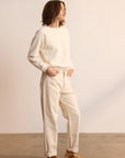 jamie haller daily sweatshirt natural white