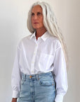 jamie haller white shirt