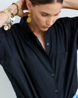 jamie haller weekend shirt black
