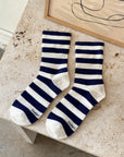 Le Bon Wide Stripe Wally Socks