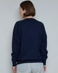 Sunray Crewneck Sweatshirt in Dark Navy