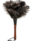 ostrich feather duster black