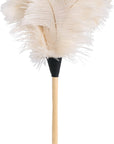 ostrich feather duster white