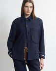 the salting dock shirt navy