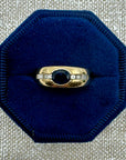 Vintage Sapphire and Diamond Ring