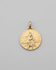 vintage St. christopher medallion