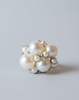 vintage akoya pearl ring