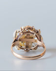 vintage akoya pearl ring