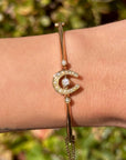 vintage horseshoe bracelet