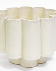 BZippy Large Scallop Planter Cream