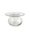 CD vase transparent