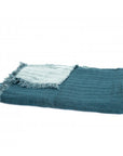 Haomy Baya Throw Bleu Celadon