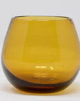 Roli Poli Stemless Glass Amber