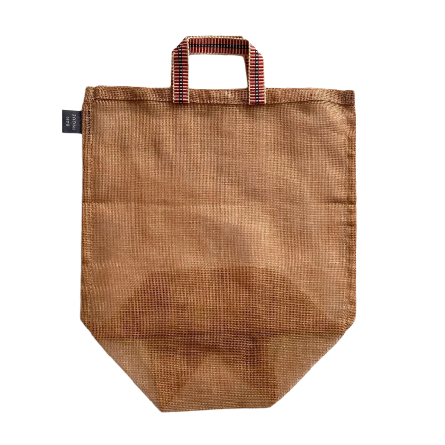 100% Cotton Gauze Net Bag - Medium Tan