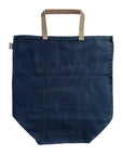 Cotton Gauze Net Bag in Navy