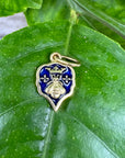 18k queen bee charm