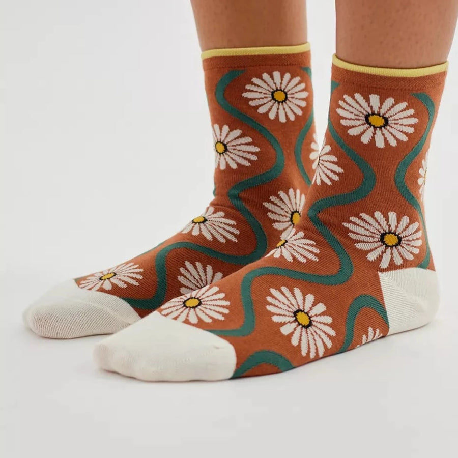 Flower Child Crew Socks
