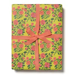 Grateful Roses Wrapping Paper