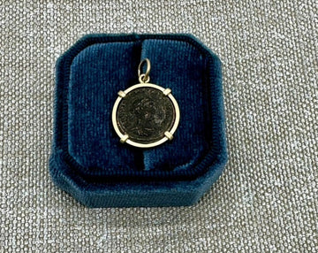 Ancient Roman Coin Charm