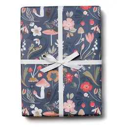 Forest Blue Wrapping Paper