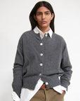 Ada Cardigan in Derby Grey