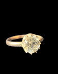 Antique Yellow Sapphire Ring