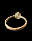 Antique Yellow Sapphire Ring