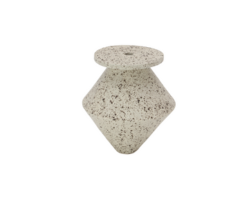 BZippy Diamond Ceramic Vase Birch Cement