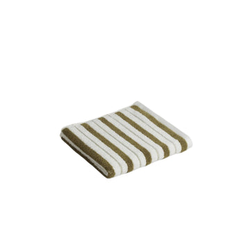 Baina Organic San Luis Hand Towel in Caper+Chalk