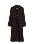 Sulis Robe in Tabac & Noir M/L